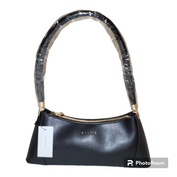 Nic &Syd black Luna crescent hobo handbag new - Picture 3 of 9